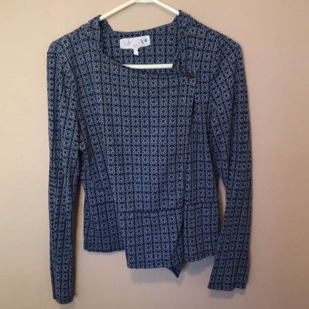 Hooded cardigan